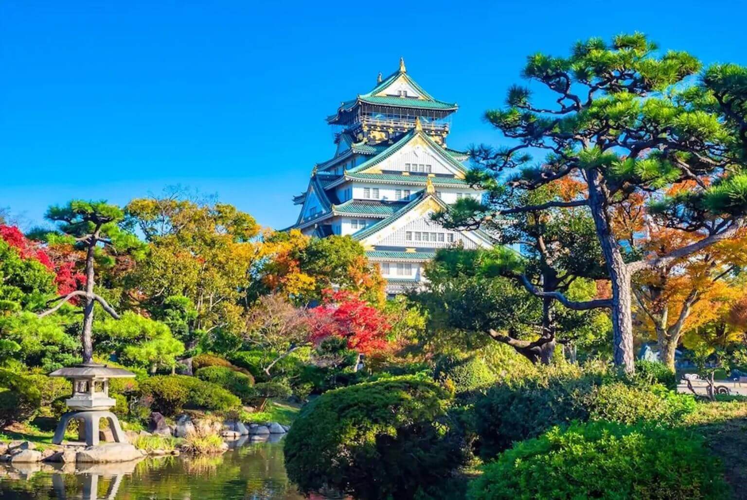 Khám phá Nhật Bản-Lâu đài Osaka Caste