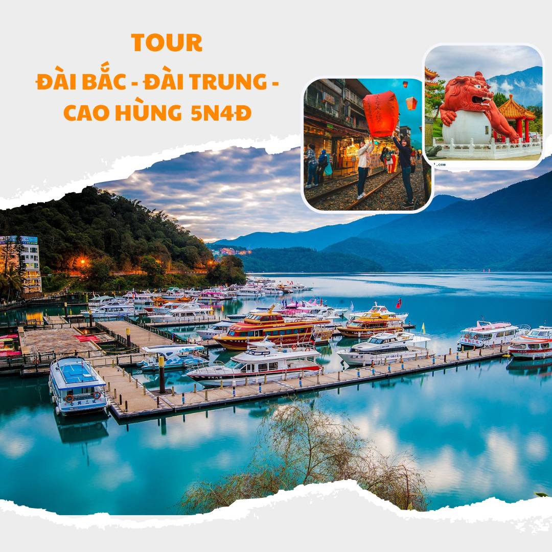 Tour Đài Bắc, đài Trung, Cao Hùng