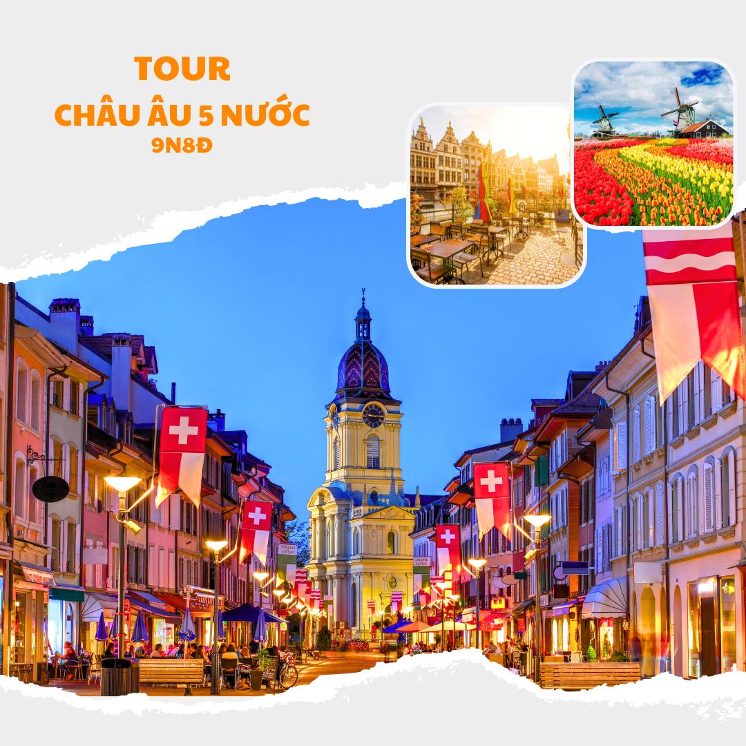 ChÂu Âu 5 NƯỚc