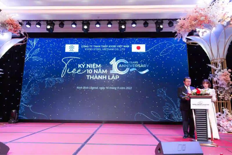 Chủ đề Gala Dinner - Tiệc Kỷ Niệm 10 Năm Thành Lập Của Doanh Nghiệp