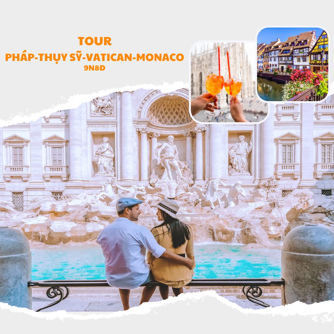 PhÁp-thỤy SỸ-vatican-monaco