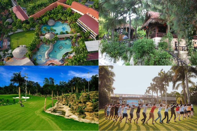 Địa điểm Team Building - Asean Resort, Hà Nội. Source Sưu Tầm Internet