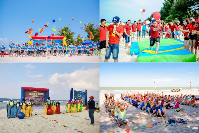 Địa điểm Team Building - Bãi Biển Ngũ Hành Sơn, Tp. Đà Nẵng. Source Sưu Tầm Internet