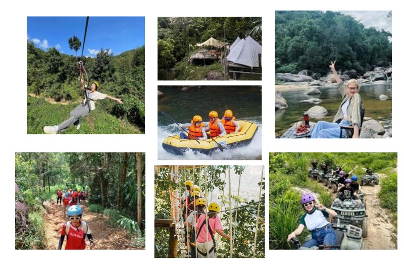 Kong Forest Nha Trang - Các Hoạt động. Source Sưu Tầm Interne