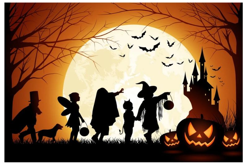 Hoạt động Halloween - Thư Thách Thám Tử Phá án Những Bí ẩn Rùng Rợn. Source Sưu Tầm Internet