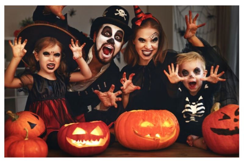 Hoạt động Halloween - Trang Phục Hallowee độc đáo. Source Sưu Tầm Internet