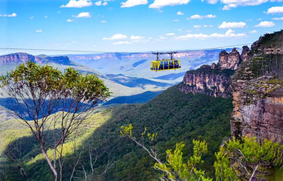 Tour Úc - TÀu KÉo Scenic World