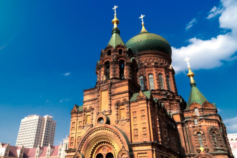 tour Trung Quốc, Quảng Trường Nhà Thờ Saint Sophia