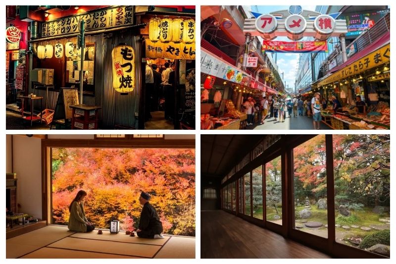 Du lịch Tokyo mùa thu, Ẩm thực đường phố và trà đạo. Nguồn: Internet 