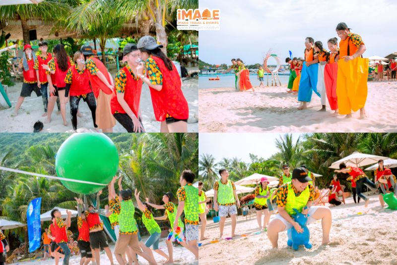 Hoạt động Team Building Ngoài Bãi Biển