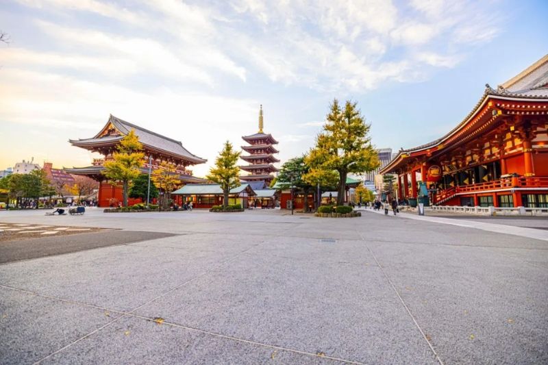 Du lịch Tokyo mùa thu, Chùa Senso-ji. Nguồn: Internet 