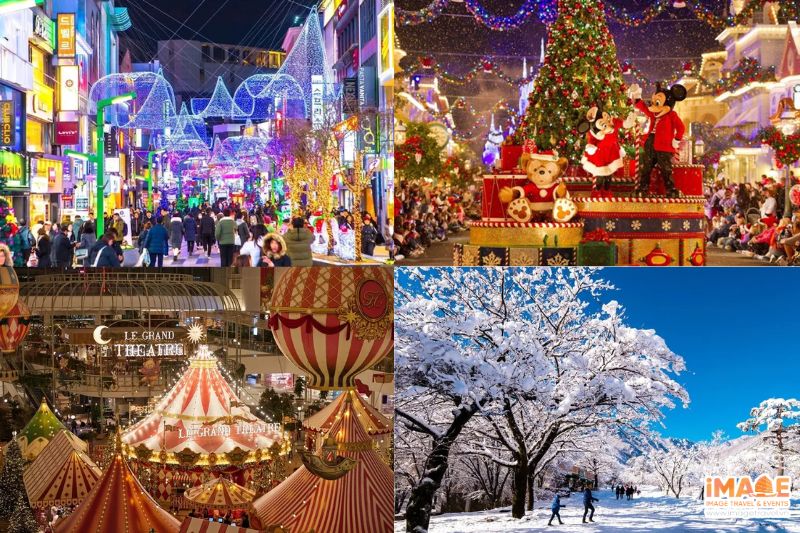 Đêm Giáng Sinh ở Các Thành Phố Châu Á