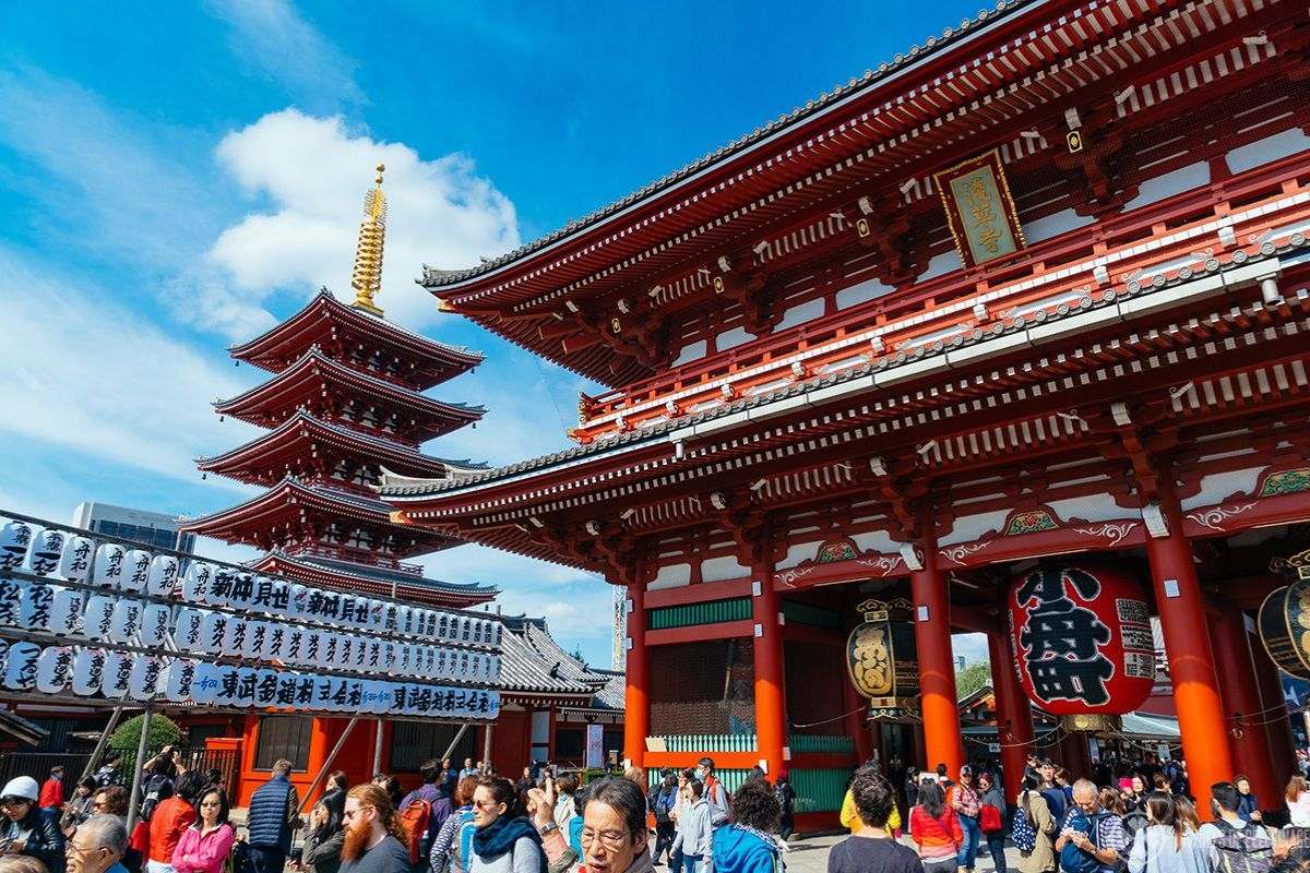 Chùa cổ Asakusa Kannon