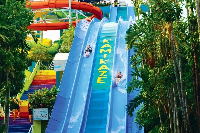 Máng trượt Kamikaze