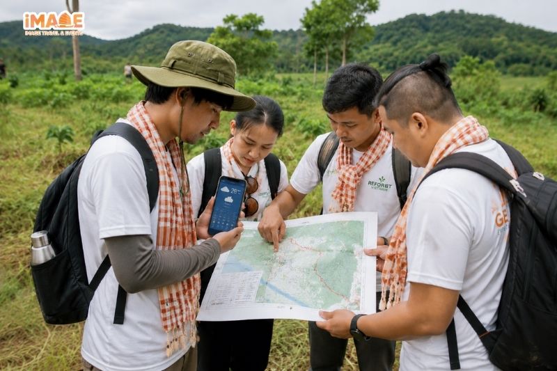 Lưu ý kiểm tra địa điểm của Tour Trồng Cây