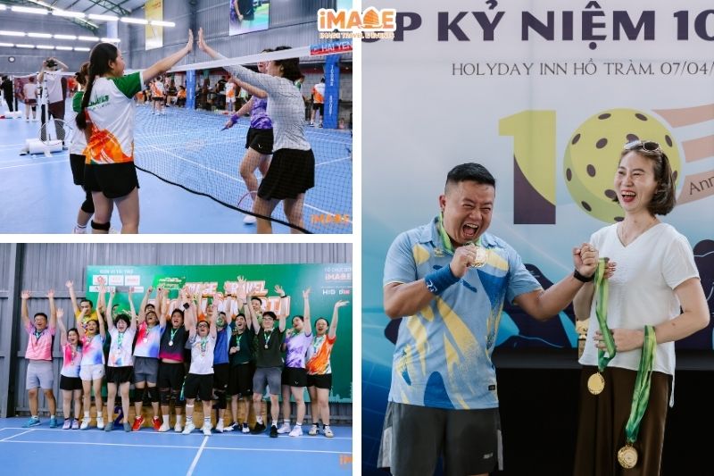 Pickleball Nghỉ Dưỡng giúp gắn kết mọi người